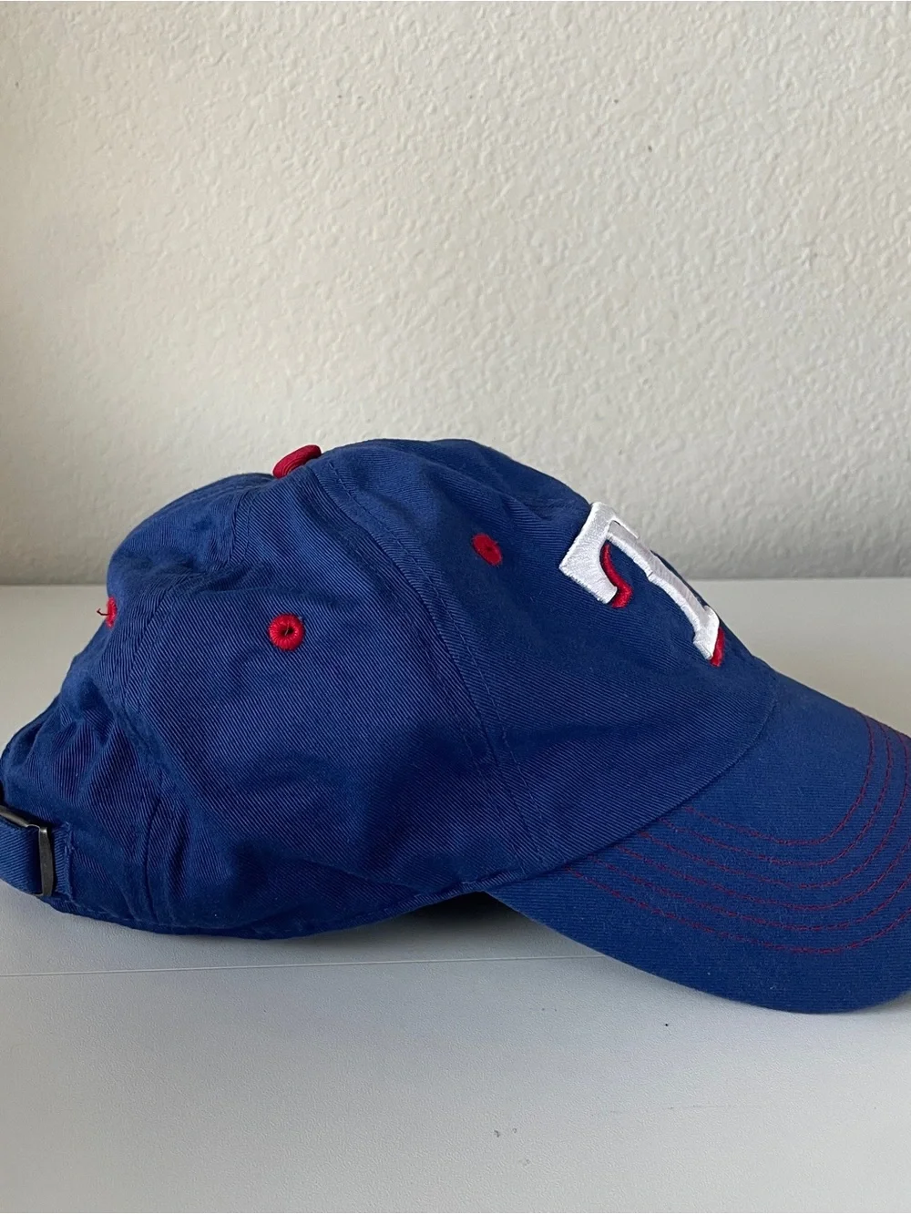 Texas Rangers Fan Fav One Size Blue Baseball Cap MLB Sports Season Summer Team